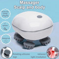 Head Massage for Scalp Red Light for Hair Care Soft Silicone for Deep Kneading of the Head