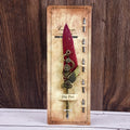 Retro Punk Dipped in Water Pen European Style Vintage Luxury Metal Signature Pen Replaceable 5 Nib Machine Feather Pen