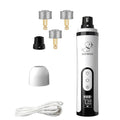 Electric Pet Nail Grinder With LED Light Cat Dogs Nail Clippers USB Rechargeable Paws