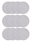 Bamboo Fiber Makeup Remover Pads Are Packed in 6/12/24 Pieces They Are Made from a