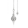 Cone 100% Copper Brass Metal Pendant Pendulum for Divination Dowsing Reiki Healing