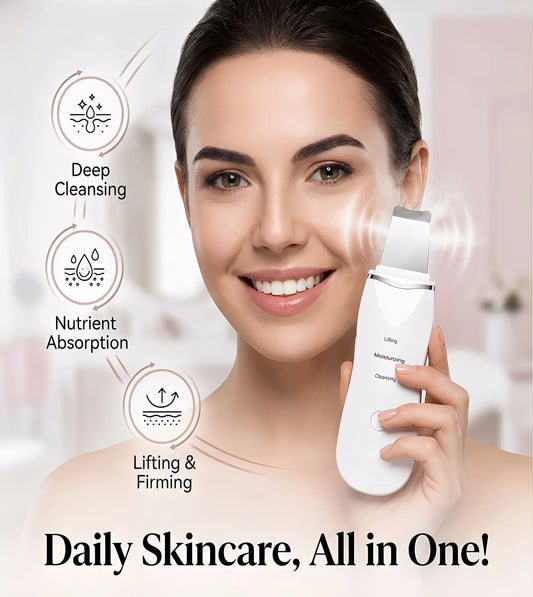 2026 Electric Facial Cleaner 5 IN 1 Face Cleansing Brush Wash Machine Spa Skin Care