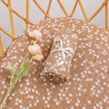 Elinfant 120x110cm Bamboo Cotton Baby Muslin Swaddle Blanket Cute Soft Print Baby Towel