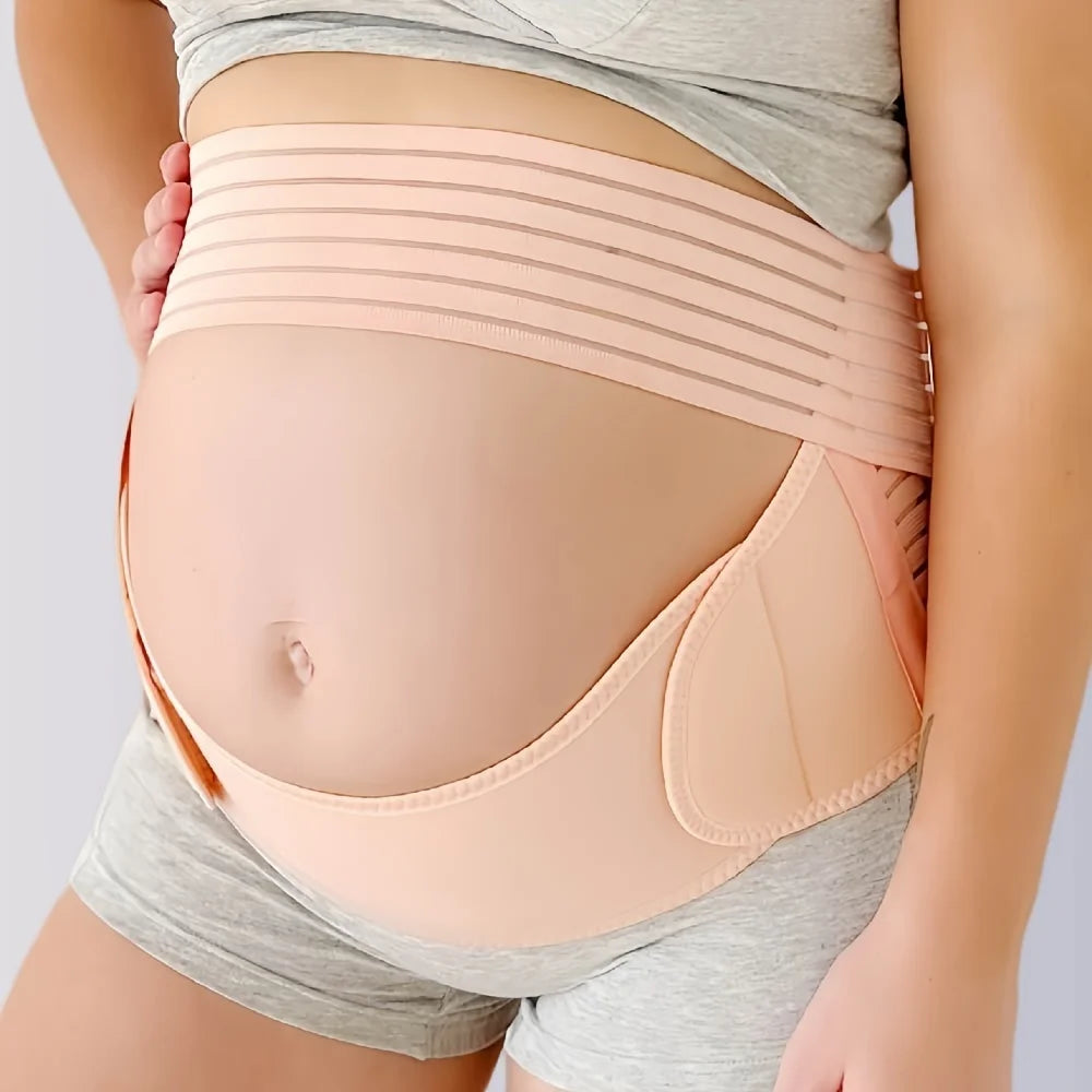 Pregnant Women Support Belly Band Back Clothes Belt Adjustable Waist Care Maternity