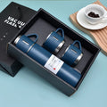 500ML Stainless Steel Vacuum Flask Gift Set Office Business Style Thermos Bottle Outdoor Hot Water Thermal Insulation Couple Cup