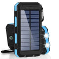 Solar Power Bank 80000mAh Portable Charging Poverbank External Battery Charger Strong