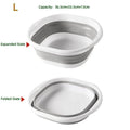 Portable Collapsible Basin | Space-Saving Foldable Tub for Travel & Outdoor | Made of