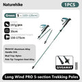 Naturehike Climbing Sticks Ultralight Outdoor Folding Trekking Poles Hiking Pole