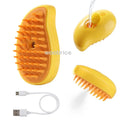 Electric Dog Steamer Brush Grooming 3 in 1 Dog Steam Brush Pet Remove Tangles and Loose