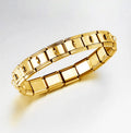 2025 Fashion Functional Elastic Bracelet Modular Bulk Italian Charms Links Fit Bracelet