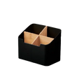 1/2PCS Multifunctional Compartment Storage Box Bamboo Wooden Desktop Organizer Cosmetic