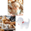 85AE Touch Responsive Robotic Plush Dog Toy With Realistic Movements and Sound For Pet Lovers And Children Birthday Gift