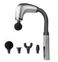 Fascia Gun Handle Elbow 3 Modes 6 Gears Adjust Muscle Relaxation Massage Percussion Hammer for Athletes