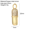 Y2k Boho Evil Blue Eye Heart Necklace for Women Golden Angle Flower Collars Diy Pendant