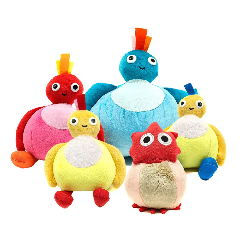 5pcs New Twirlywoos Chickedy Chick Peekaboo Plush Toy Stuffed Doll Best Birthday Present