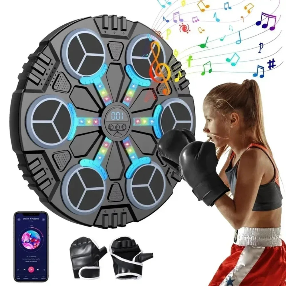 Smart Bluetooth Connection Music Boxing Machine Noise Reduction Wall Mounted Boxing
