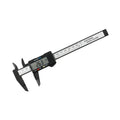 6inch Digital Vernier Calipers 0-150mm Lcd Electronic Caliper, Carbon Fiber Gauge Height Measuring Tools Instruments Micrometer