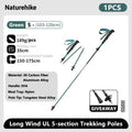 Naturehike Climbing Sticks Ultralight Outdoor Folding Trekking Poles Hiking Pole