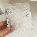 A5 Acrylic Water Ripple DIY Binder Photocards Collect Book Diary Agenda Planner DIY Cover Album Stationery