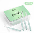 MAYOOC Mini Eyebrow Brush Brow Perm Brush Disposable Brow Lifting Brushes Bendable Micro Eyelash Brush Applicators Tools