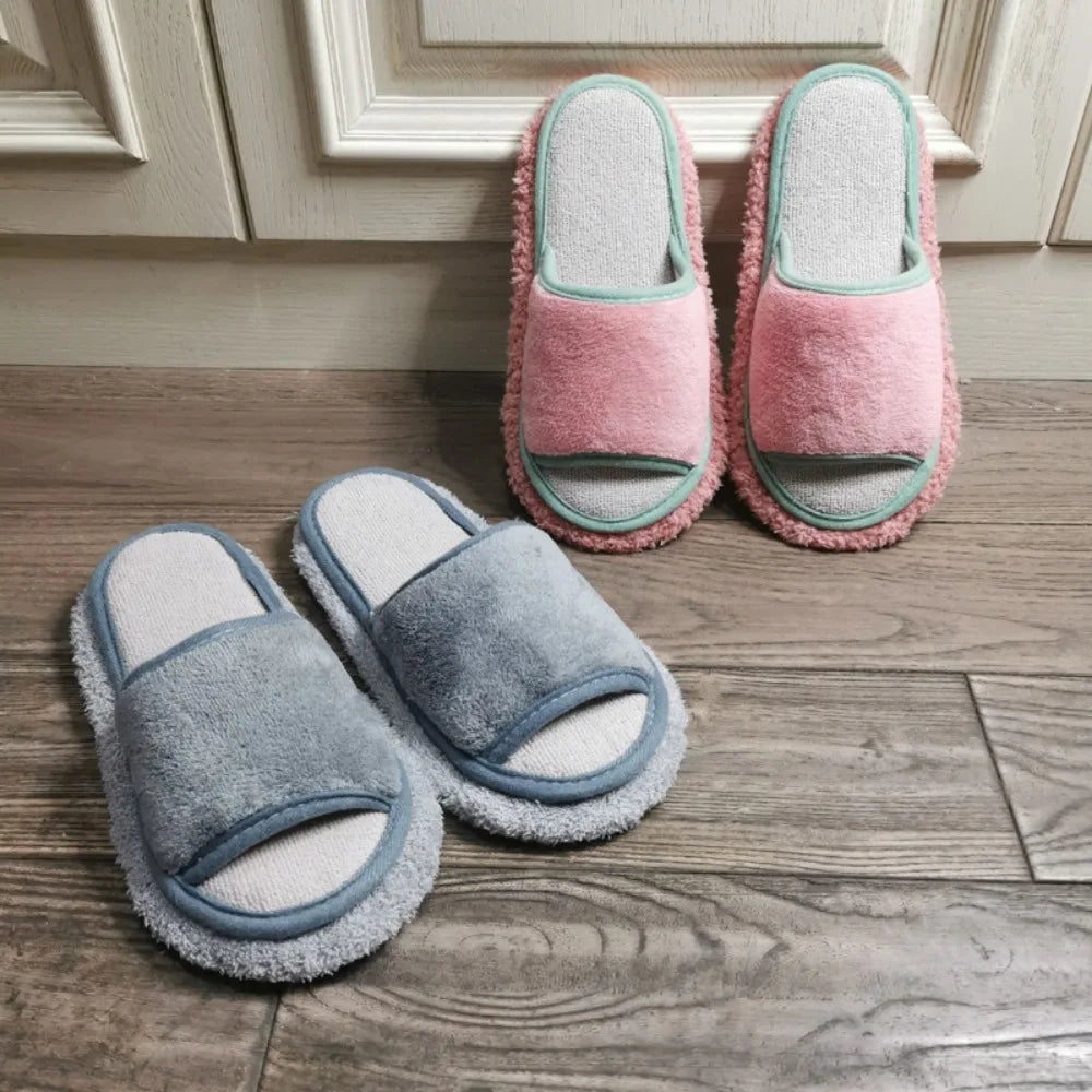 Convenient Detachable Floor Lazy Polishing Cleaning Foot Shoes Mopping Shoes Microfibre Mop Slipper