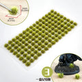 Miniature Flower Grass Model ABS Plant Materials for Diy HO Railway/Building/Garden Sand Table Landscape Diorama Kits