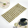 Miniature Flower Grass Model ABS Plant Materials for Diy HO Railway/Building/Garden Sand Table Landscape Diorama Kits