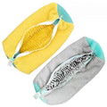 1/2/4PCS Shoe Washing Machine Bag with Liquid Shoe Brush Set Durable Laundry Shoe Bag and Soft Bristle Clean Brush for All Shoes