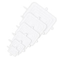 6PCS Useful Reusable Fresh-keeping Cover Non-slip Kitchen Gadgets Silicone Lids Stretch