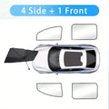 100 Blackout Car Sun Shield Shades Sunshade Covers Summer Magnetic Window Curtains UV