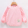 Baby Eating Bib Waterproof Sleeveless Apron Food Overalls Handmade Clay Painting Workwear for Girls Boys Stuff Burp Cloths
