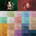 Baby Photography Blanket Backdrop Newborn Photography Props Wrap Fabrics Shoot Studio