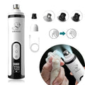 Electric Pet Nail Grinder With LED Light Cat Dogs Nail Clippers USB Rechargeable Paws