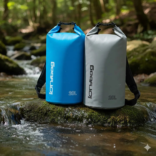 Idrybag Waterproof Bag for Women Men 2/5/10/15/20L Swimming Rafting Kayaking River