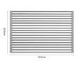 Rollable Foldable Stainless Steel Sink Drying Rack Kitchen Multifunctional Dish Drainer