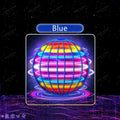 Hand Controlled Flying Ball with Colorful LED Lights, 360 Rotating Suspension Orb, Indoor Outdoor Sports Toy for Teens & Adults