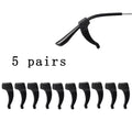 10/20/30/100pcs Anti-slip Silicone Ear Grip Glasses Eyeglasses Leg Ear Hook Stopper