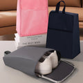 Portable Shoe Storage Bag Travel Outdoors Clothing Organizer Bags with Mesh Pouch