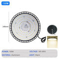 High Bay Lights 100/150/200W 220V Super Bright 6000K UFO LED Waterproof Commercial Market Warehouse Garage Industrial Lighting