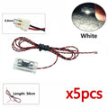 DIY 0.8mm Pin 1x1 1x2 1x4 Length 50cm SMD LED 2835 Remote Control Building Block Flash