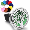 Tree Car Aromatherapy Diffuser Locket Car Clip Perfume Essential Oil Diffuser Car Vent