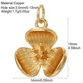 Y2k Boho Evil Blue Eye Heart Necklace for Women Golden Angle Flower Collars Diy Pendant