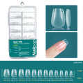 Nailpop 120pcs/box Gel X Nail Tips Medium Short Shape Almond/Square/Soft Gel Nail Tips