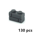 DIY Building Blocks Wall Figures Bricks 1x2 1x3 1x4 L Dots Educational Creative