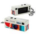 Retro 1984 Thumb Camera Mini Keychain Backpack Portable CCD Digital Camera
