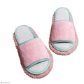 Convenient Detachable Floor Lazy Polishing Cleaning Foot Shoes Mopping Shoes Microfibre Mop Slipper