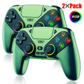 RGB Light Wireless Controller For PS5/PlayStation 5/Pro/Slim/PC Hall Effect Gamepad W/Marco/Turbo NO Drift Game Control Joystick