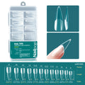 Nailpop 120pcs/box Gel X Nail Tips Medium Short Shape Almond/Square/Soft Gel Nail Tips