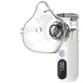 Fireurus Rechargeable Nebulizer Adjustable LED Display Medical Silent Ultrasonic Inhaler Mobile Steam Device Adult Child Medical