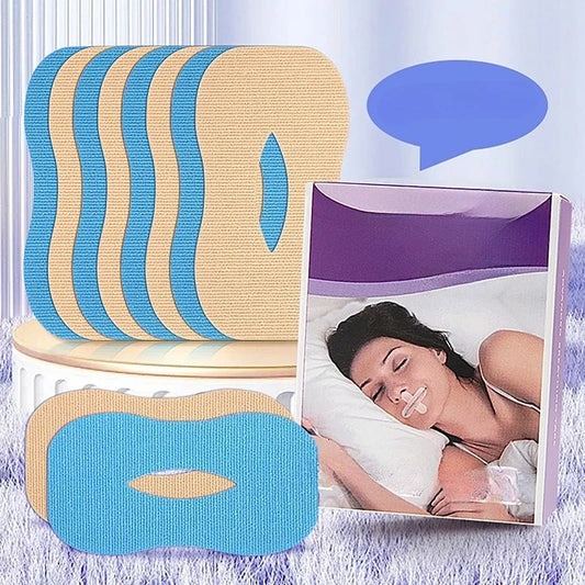 10/30Pcs Anti Snoring Sticker Snore Mouth Tape Stop Sleep Strips Correction Gentle Mouth Seal Less Sticker Tape